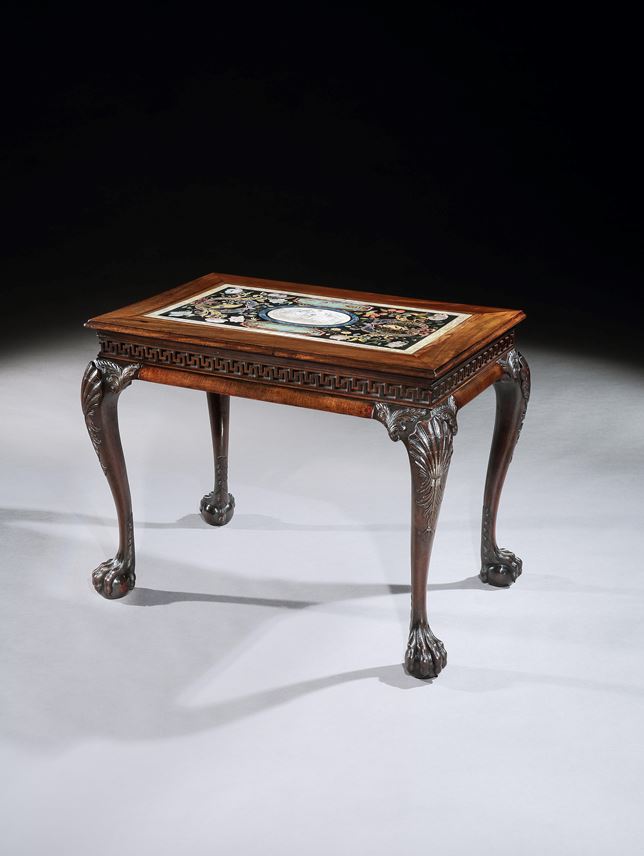 Benjamin  Goodison - A pair of mahogany side tables | MasterArt